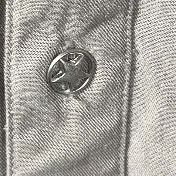 Scully Mens Tencel Shirt Star Buttons Size XL PW-011 Super Soft Western Country - Picture 3 of 9